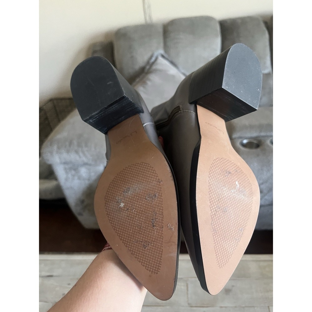 Linea Paolo Baddie Gray Boots Size 6 - Picture 4 of 4